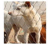 304 Rail Banister Stair Safety Mesh, 6cm/2mm Animal Poultry Cage Net DIY Decorative(1x7m)