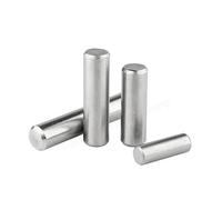 304 Round Head Pins ， 304 Stainless Steel Cylindrical Locating Dowel Pin M1-M3 4-60mm Pack of 20-200 Pieces(M1x12mm 200pcs)