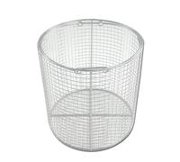 304 Round Stainless Steel Sterilization Basket,Medical Metal Mesh Frame Round Barrel with Handle,Perforated Mesh Cleaning Basket,for Hospital, WWFKWEMK, 30 * 20 * 0.4cm