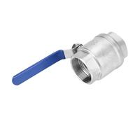 304 Stainl Steel Two Piece Full Port Fem Thread Valve 2 DN50 1000 WOG le Compact and Lightweight Sleeve Ideal Safdn50 Two i Valve 2 Valve 304 Stainl Steel Two Piece Full Po
