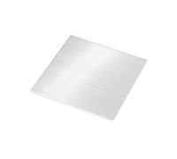 304 Stainles Steel Square Plate, For Mechanical Properties Polished Plates Sheet Hand Tool Parts(0.3x100x100mm)