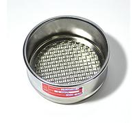 304 Stainless Lab Sieves, Laboratory Test Sieve 304 Stainless Steel Screen Chromed Frame Multiple Sizes 4-10 Mesh 10cm Inner Diameter(10 mesh 2 mm)
