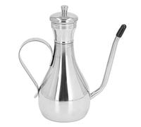 304 Stainless Olive Oil Bottle Dispenser,Oil Dispenser Bottle for Kitchen,Steel Olive Oil Bottle Household Kitchen Vinegar Pot Soy Sauce Vinegar Seasoning Bottle(500ML)