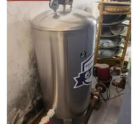 304 Stainless Steel 26 42 53 79 106 132 185 Gallon Bladder Tank With Safety Kit,Automatic Well Pressure Tank Kit, For Industrial & Domestic Water Supply(185gal/700L)