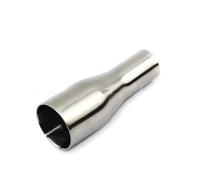 304 Stainless Steel 51-19mm Outer Diameter Welded Reducer Is Suitable For Automobile Exhaust Conversion Tail-throat Modification Car Exhaust Tail Pipe(32mm-25mm)