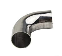 304 Stainless Steel 90 Degree Elbow for Structural Pipe Direction Changes in Automotive Exhaust and Engineering Use (38mm)