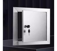 304 Stainless Steel Access Panel - Waterproof Door for Indoor/Outdoor Use | 20x32in with Rotary Lock | Durable, Easy Install, Secure Access Solution for Home & Business