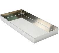 304 Stainless Steel Air Conditioning Drain Tray Without Hole | Raised Edge 8cm Engine Oil Drain For Washing Machine, Water Heater Air Conditioning Condensate Trays(50x80cm(20x31in))