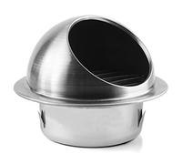 304 Stainless Steel Air Vent Wall Air Ventilation Outlet Hood, Cowl External Extractor Wall Air Outlet Easy To Install Air Circulation Thick And Sturdy, For Flats Apartment Home Decor