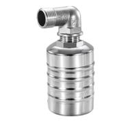 304 Stainless Steel Automatic Water Level Control Float Valve for Water Tanks Towers Pools Solar Storage Systems - 1/2 Inch Inlet 0.2-10 Kg Pressure Range Food-grade(1/2-TOP WATER INLET (HEIGHT 89MM))