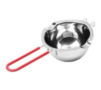 304 Stainless Steel Bain Marie Melting Pot Dual Spout | Crafted from 304 stainless steel with dual spouts for smooth, controlled pouring of chocolate, butter and cheese sauces.