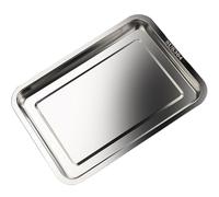 304 Stainless Steel Baking Tray, High-Temperature Resistant Bakeware, Oven Safe Food Tray, Perfect for Roasting & Baking (40x30x2cm/15.7x11.8x0.8in)