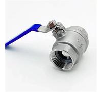 304 Stainless Steel Ball Valve DN8 10 DN15 DN20 DN25 Full Bore Adapter 1Pcs(DN8)