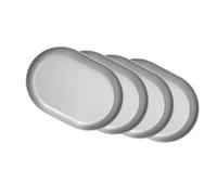 304 Stainless Steel Barbecue Dinnerwares Large Soup Basin/Small Shallow Plate Corrosions Resistant Dining Dishes Camping Cookware Set