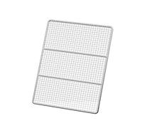 304 stainless steel barbecue rack - thickened 4mm frame and 1.4mm inner wire, suitable for ovens, grills, outdoor camping barbecue