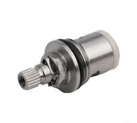 304 Stainless Steel Bath & Kitchen Tap Cartridge Replacement for Hot and Cold Water Faucets, 43 x 22 mm Ceramic Valve Stem with 20-Tooth