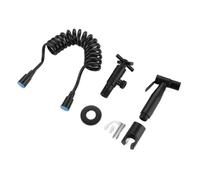 304 Stainless Steel Bathroom Bidet Faucet Set Wall Mounted Brushed Gold Handheld Hand Sprayer Shower Cleaning for Personal and Bathroom Cleaning