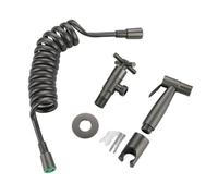 304 Stainless Steel Bathroom Bidet Faucet Set Wall Mounted Brushed Gold Handheld Hand Sprayer Shower Cleaning for Personal and Bathroom Cleaning