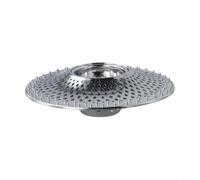 304 Stainless Steel Bathtub Hair Filter With High Density Perforation For Smooth Water Flow And Simple Maintenance In Bathroom Silver Color