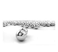 304 Stainless Steel Beads, 0.1-0.35mm Micro Ball Bearings, 500pcs for Jewelry, Bearings, Machinery, Industrial, DIY, Crafts(1mm)