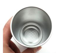 304 Stainless Steel Beer Cup for Bar Coffee Shop Office 230ml 360ml 500ml 600ml Reusable Drinking Mug Wide Base Polished Interior Exterior Hot Cold Beverage Container(500ML)