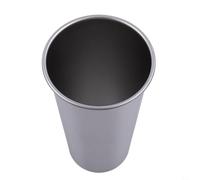 304 Stainless Steel Beer Cup for Bar Coffee Shop Office 230ml 360ml 500ml 600ml Reusable Drinking Mug Wide Base Polished Interior Exterior Hot Cold Beverage Container(600ML)