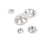 304 Stainless Steel Bowl Shaped Straw Hat Gasket Fish Eye Horn Shaped Foot Cup Washer M3-M12(M8X40X2 1pcs)