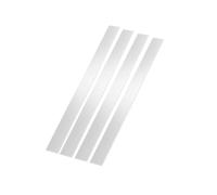 304 Stainless Steel Brushed Flat Bar, 1-5mm Thick, 10-50mm Wide, 250/500mm Length, DIY Home Repair Material, Single Piece(1x20mm 1pcs,250mm)