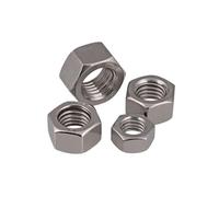 304 Stainless Steel BSW Hex Nuts - British Standard Whitworth Threaded Nuts (1/8" To 1/2" Sizes)(20pcs)