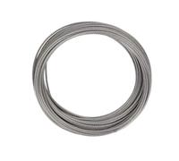 304 Stainless Steel Cable Wire Rope, 20m Fishing and Lifting Wire, Hard Steel Wire - Durable Rust, Multiple Diameter Options, Heavy Duty Use (2.5mm)