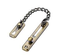 304 Stainless Steel Chain Door Latch Silver Bronze Gold Black Lock Security Hardware for Door(Green Bronze)