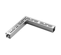 304 Stainless Steel Channel Drain Outdoor, Deck Drain Channel, Deck Drainage System， Trench Drain System for Pool Decks, Patios,Walkways, Courtyards, Paver.(L,H8*W5CM/H3.15*W1.97IN)