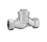 304 Stainless Steel Check Valve H11W-16P - Heavy Duty Horizontal S-Type Threaded One-Way Valve(1/2inch)