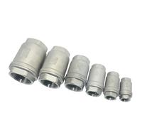 304 Stainless Steel Check Valve H12 Water Pump 1/2 3/4 1-1/2 1-1/4 1 Inch Water Pipe One-Way Valve 1Pcs(Gold 4pcs)