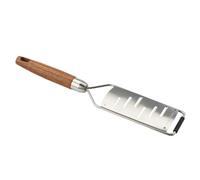304 Stainless Steel Cheese Grater, Zester & Vegetable Grater with Wood Handles - Handheld Kitchen Graters for Garlic, Ginger, Lemon, Nutmeg & More