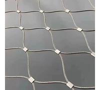 304 Stainless Steel Chicken Wire Mesh 3x5m - Durable Pet & Bird Safety Net with 10cm Openings Strong Woven Design for Weather-Resistant Balcony Protection