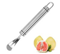 304 Stainless Steel Citrus Peeler Grapefruit Peeling Tool Household Curved Handle Fruit Peeler Tool Suitable for Grapefruit Orange Lemon etc
