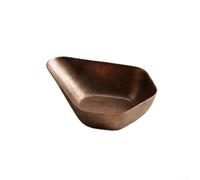 304 Stainless Steel Coffee Dosing Tray Weighing Plate - Anti-Static Espresso Bar Accessory for Home & Cafe - Gold Silver Rainbow(Rose Gold)