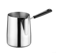 304 Stainless Steel Coffee Maker for Melting Chocolate and Heating Milk, Suitable for Gas and Electric Use (350ml)