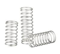 304 Stainless Steel Compression Spring, 2mm Wire Diameter 14mm OD 20mm Free Length, Pack of 5