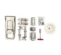 304 Stainless Steel Concealed Truck Double Doors On The Inside and Outside with Door Lock 1Pcs