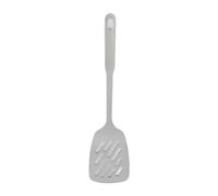 304 Stainless Steel Cooking Spoon and Spatula, Rustproof Multifunctional Kitchen Spoon with Skid - Resistant Ergonomic Handle for Home Cooking (Steel (with Hole))
