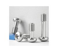 304 stainless steel cross disc head half threaded screw M2-M8 | 2/5/10/20 anti loosening locking screws, A2 disc head fastened with equipment(M4x8mm-20pcs)