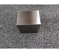 304 Stainless Steel Cube, Polished Solid Block Paperweight, 20mm To 55mm, 1 Piece(35x35x35mm)