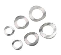 304 Stainless Steel Curved Washers Wave Spring WasherM1.7 M2 M2.5 M3 M4 M5 M6 M8 M10(M2-50pcs)