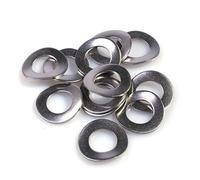 304 Stainless Steel Curved Wave Washers - GB955 Elastic Spring Washers for M3-M20 - Pack of 2/3/10/50 Pieces(M3 50pcs)