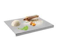 304 Stainless Steel Cutting Board, Heavy Duty Board for Meat Cheese Vegetable Fruit Baking Pastry, Easy to Clean, Kitchens Chopping Boards for Pastry Meat, Cheese, Vegetables, Fruit, Baking and Pastr