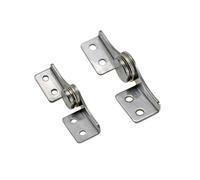 304 Stainless Steel Damping Hinge with Non Adjustable Torque Stop Mechanism 1Pcs(TB-Left 0.7N.m)