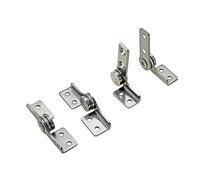 304 Stainless Steel Damping Hinge with Non Adjustable Torque Stop Mechanism and Positioning Support 1Pcs(TA-Left-Right 3.0N.m)