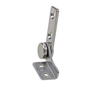 304 Stainless Steel Damping Hinge with Non Adjustable Torque Stop Mechanism and Positioning Support 1Pcs(TB-Right,4.5N.m)